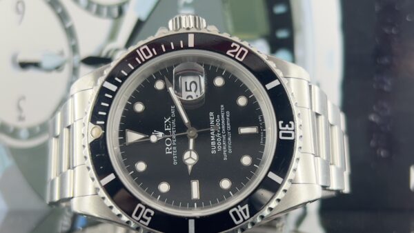 Rolex Submariner Date 40mm Automatik 16610 Papers + Box - immagine 12