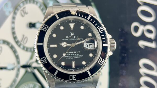 Rolex Submariner Date 40mm Automatik 16610 Papers + Box - immagine 13