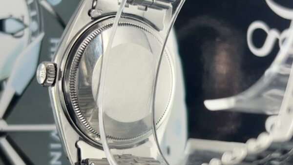 Rolex Datejust 36 Jubilee 1601 Ardesia Taupe Dial 18 Kt Oro Bianco  (PRENOTATO)Lunetta Automatico ANNO 1971 - immagine 9