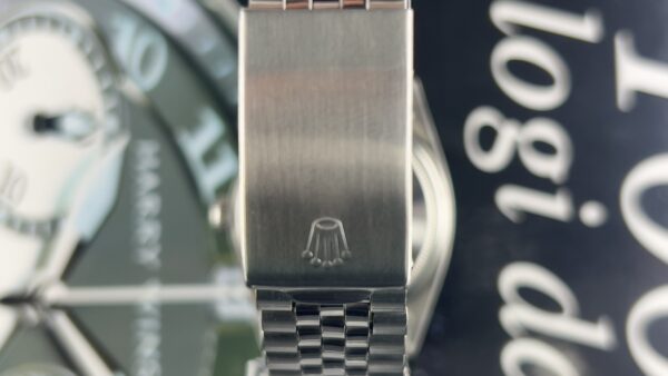 Rolex Datejust 36 Jubilee 1601 Ardesia Taupe Dial 18 Kt Oro Bianco  (PRENOTATO)Lunetta Automatico ANNO 1971 - immagine 12