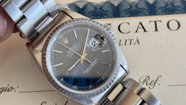 Rolex Datejust 36 Blue Dial - immagine 8