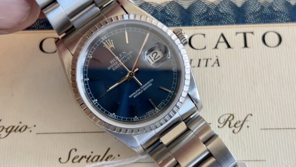 Rolex Datejust 36 Blue Dial - immagine 12