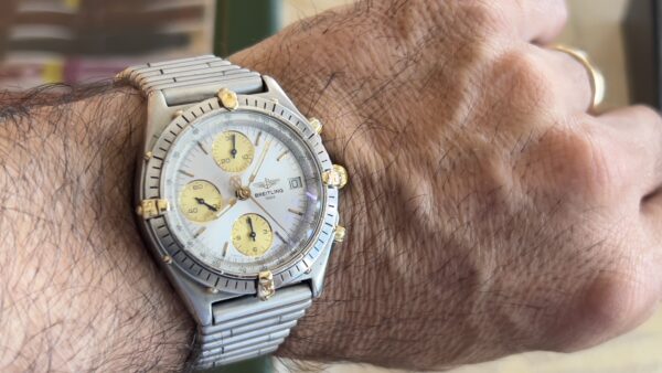 Breitling Chronomat Ref. B13047 del 1990 con scatola - immagine 9