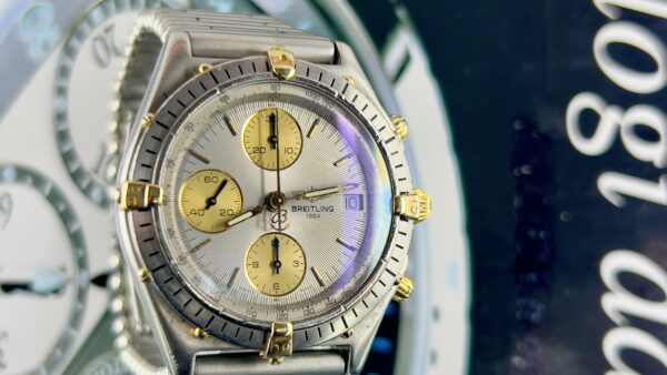 Breitling Chronomat Ref. B13047 del 1990 con scatola - immagine 2