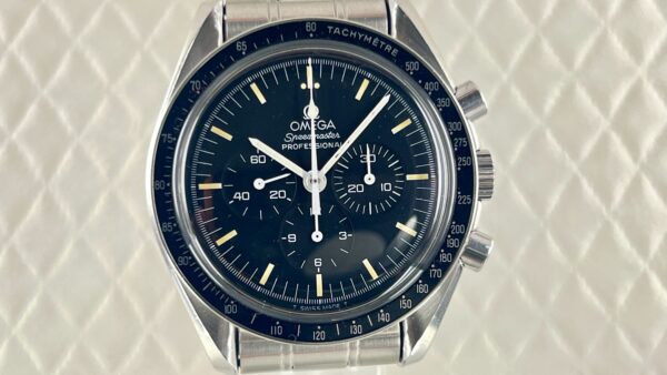 Omega Speedmaster Professional Moonwatch Chrono Omega Speedmaster Moonwatch 861 Del 1991 Con Estratto Originale - immagine 2
