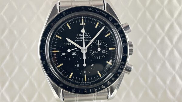 Omega Speedmaster Professional Moonwatch Chrono Omega Speedmaster Moonwatch 861 Del 1991 Con Estratto Originale - immagine 19