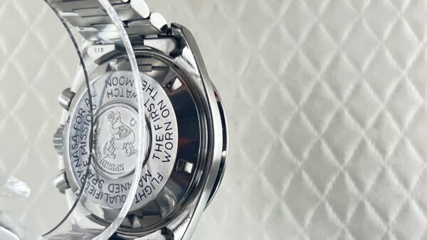 Omega Speedmaster Professional Moonwatch Chrono Omega Speedmaster Moonwatch 861 Del 1991 Con Estratto Originale - immagine 11