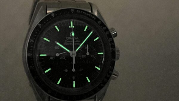 Omega Speedmaster Professional Moonwatch Chrono Omega Speedmaster Moonwatch 861 Del 1991 Con Estratto Originale - immagine 15