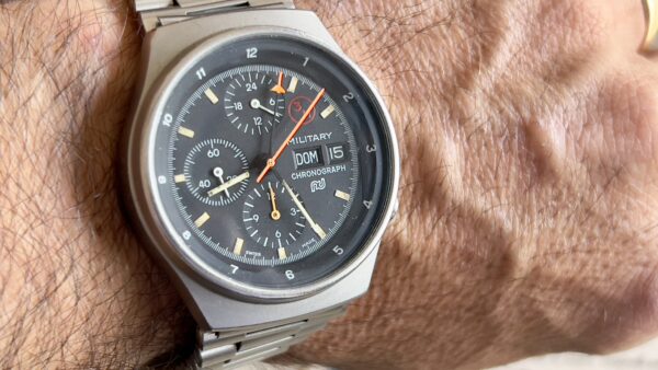 Porsche Design Orfina Military Usato (Ottimo) | Anno di produzione 1980 | Senza scatola originale | Senza documenti originali - immagine 13