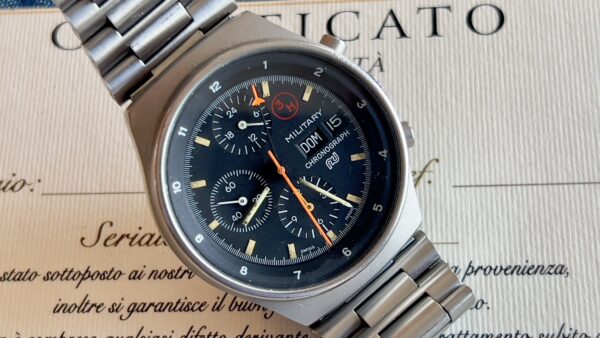 Porsche Design Orfina Military Usato (Ottimo) | Anno di produzione 1980 | Senza scatola originale | Senza documenti originali - immagine 29