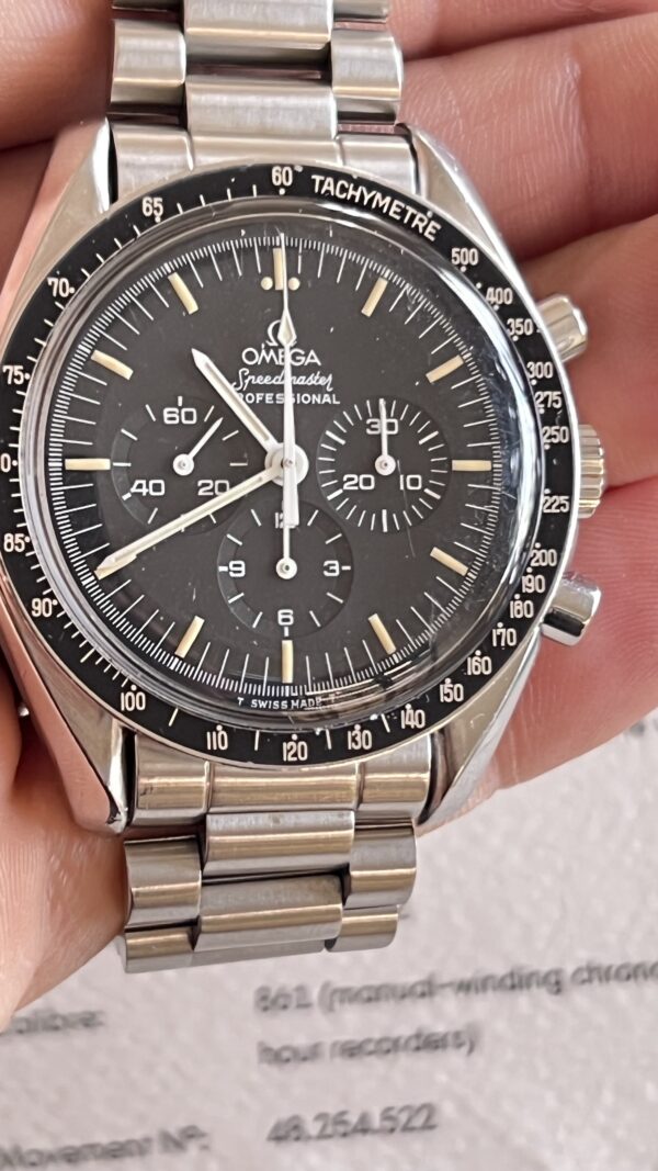 Omega Speedmaster Professional Moonwatch 1989 Omega Speedmaster Professional Limited Edition 20th Ann - immagine 10
