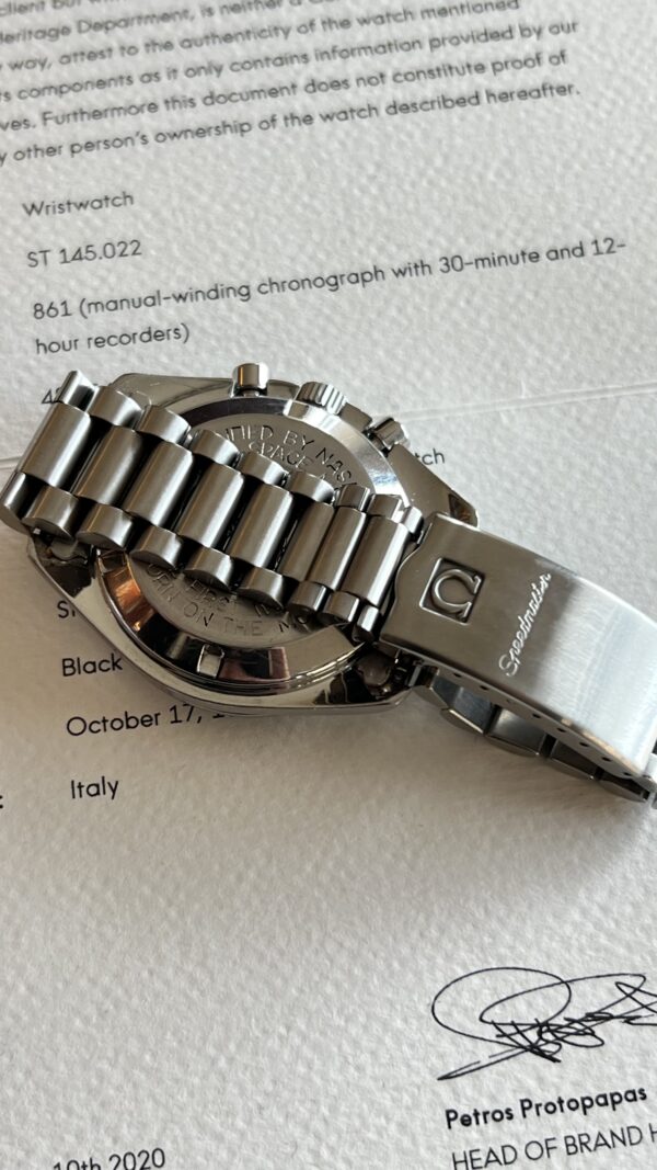 Omega Speedmaster Professional Moonwatch 1989 Omega Speedmaster Professional Limited Edition 20th Ann - immagine 13