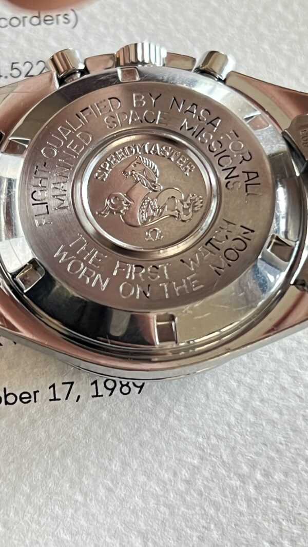 Omega Speedmaster Professional Moonwatch 1989 Omega Speedmaster Professional Limited Edition 20th Ann - immagine 19