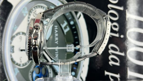 LORENZ CHRONOGRAPH VINTAGE 16856 STEEL CAL.LEMANIA 5100 40MM - immagine 12