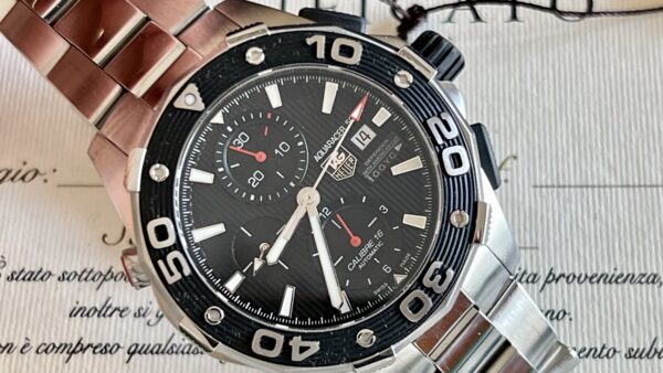TAG Heuer Aquaracer 500M Defender CAJ2112 Schwarz Limited Edition Full-Set - immagine 11