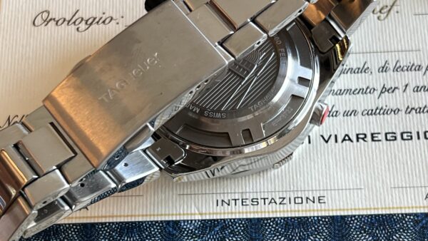 TAG Heuer Aquaracer 500M Defender CAJ2112 Schwarz Limited Edition Full-Set - immagine 17