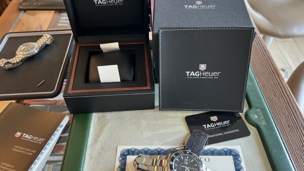 TAG Heuer Aquaracer 500M Defender CAJ2112 Schwarz Limited Edition Full-Set - immagine 20