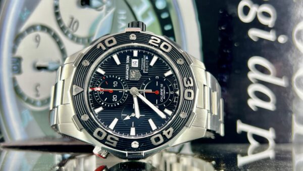 TAG Heuer Aquaracer 500M Defender CAJ2112 Schwarz Limited Edition Full-Set - immagine 4