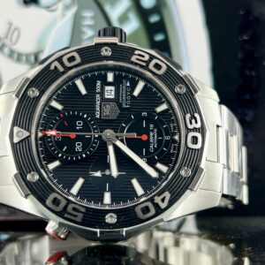 TAG Heuer Aquaracer 500M Defender CAJ2112 Schwarz Limited Edition Full-Set