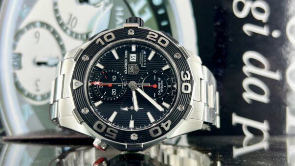 TAG Heuer Aquaracer 500M Defender CAJ2112 Schwarz Limited Edition Full-Set