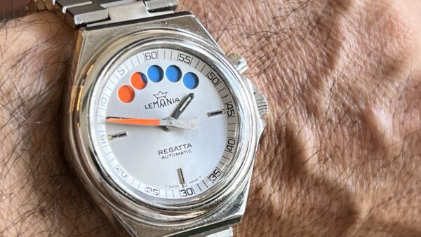 Lemania Regatta | Anno di produzione 1975 | scatola originale | - immagine 12