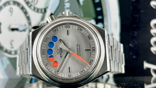 Lemania Regatta | Anno di produzione 1975 | scatola originale | - immagine 5