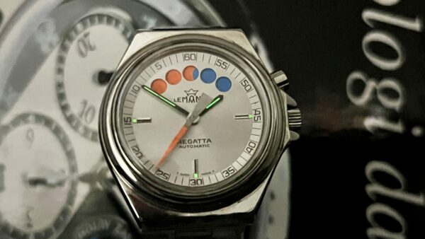 Lemania Regatta | Anno di produzione 1975 | scatola originale | - immagine 9