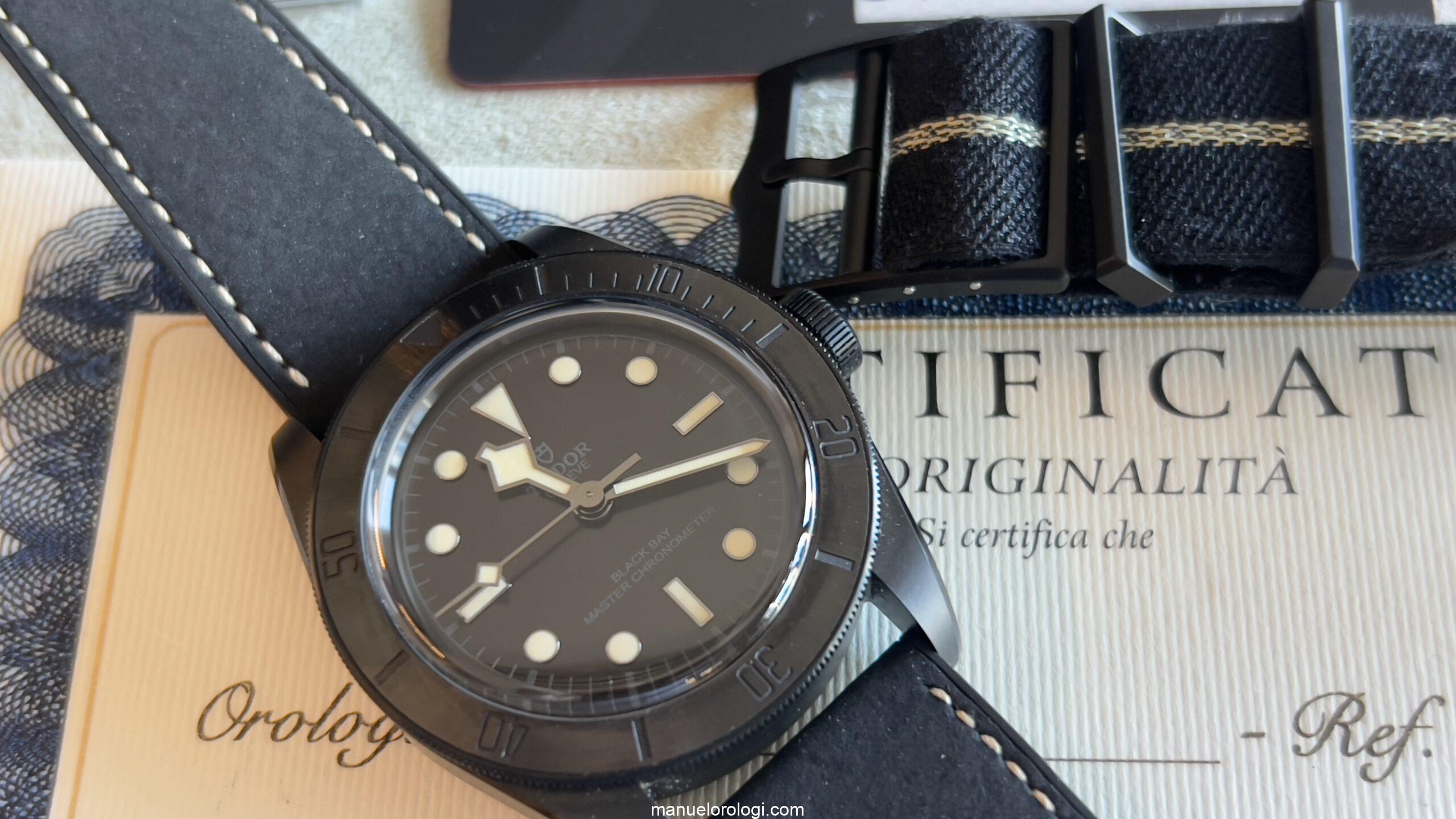 Tudor Black Bay Ceramic 79210CNU MM 41 Black Automatic New Full Set - immagine 16