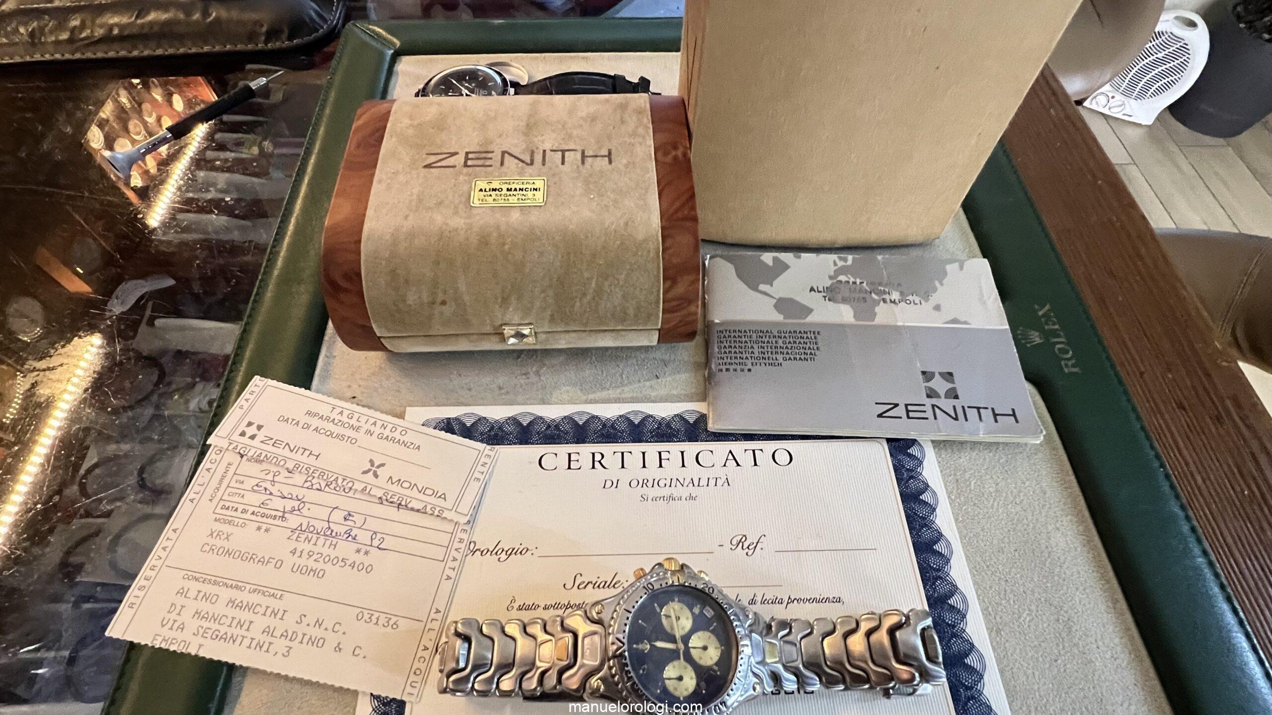 Zenith Defy El Primero Chronograph box e paper - immagine 21