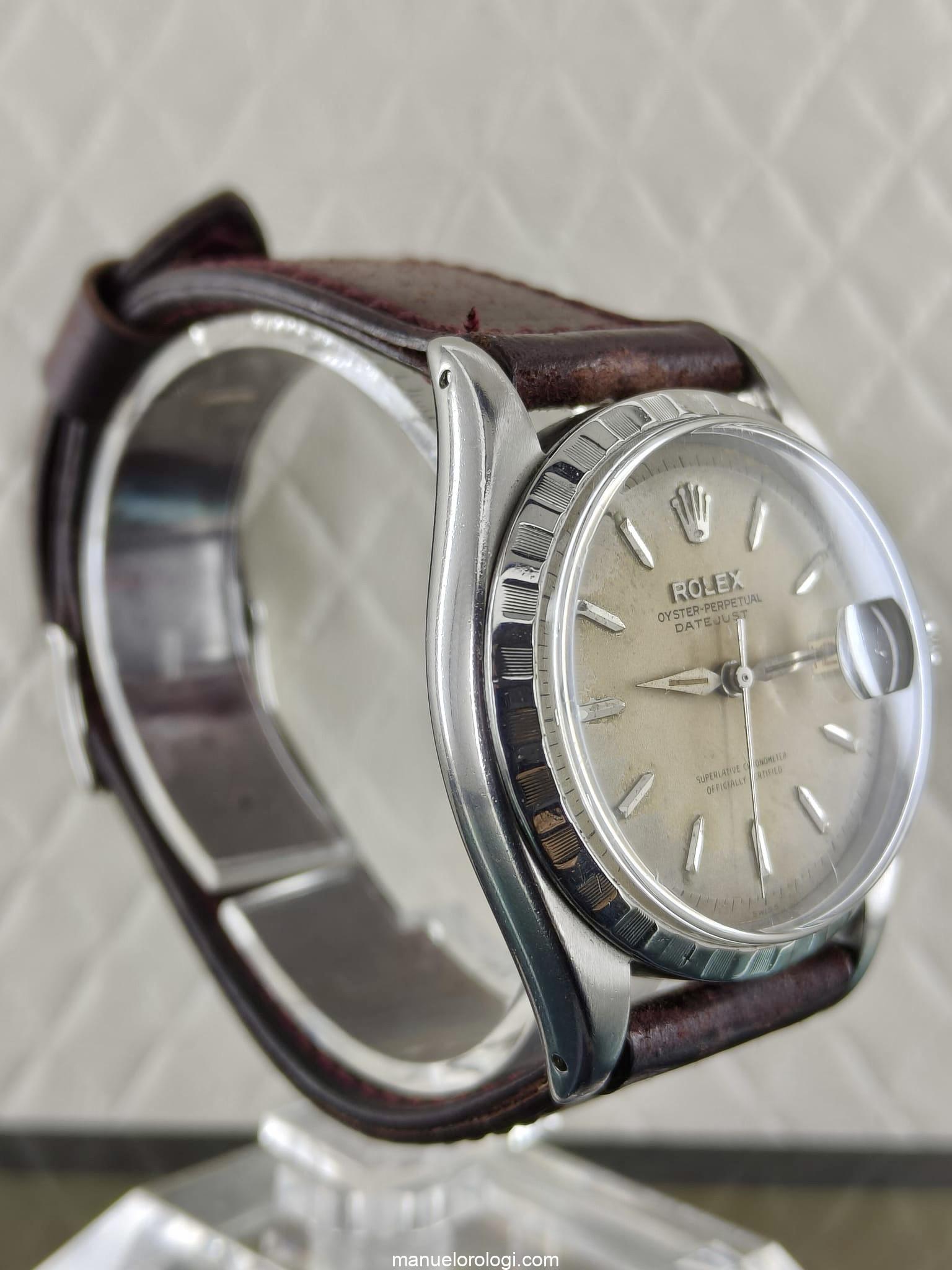 Rolex Datejust 36 quadrante 'Roulette' color crema tropicale Ref. 6605 - immagine 15