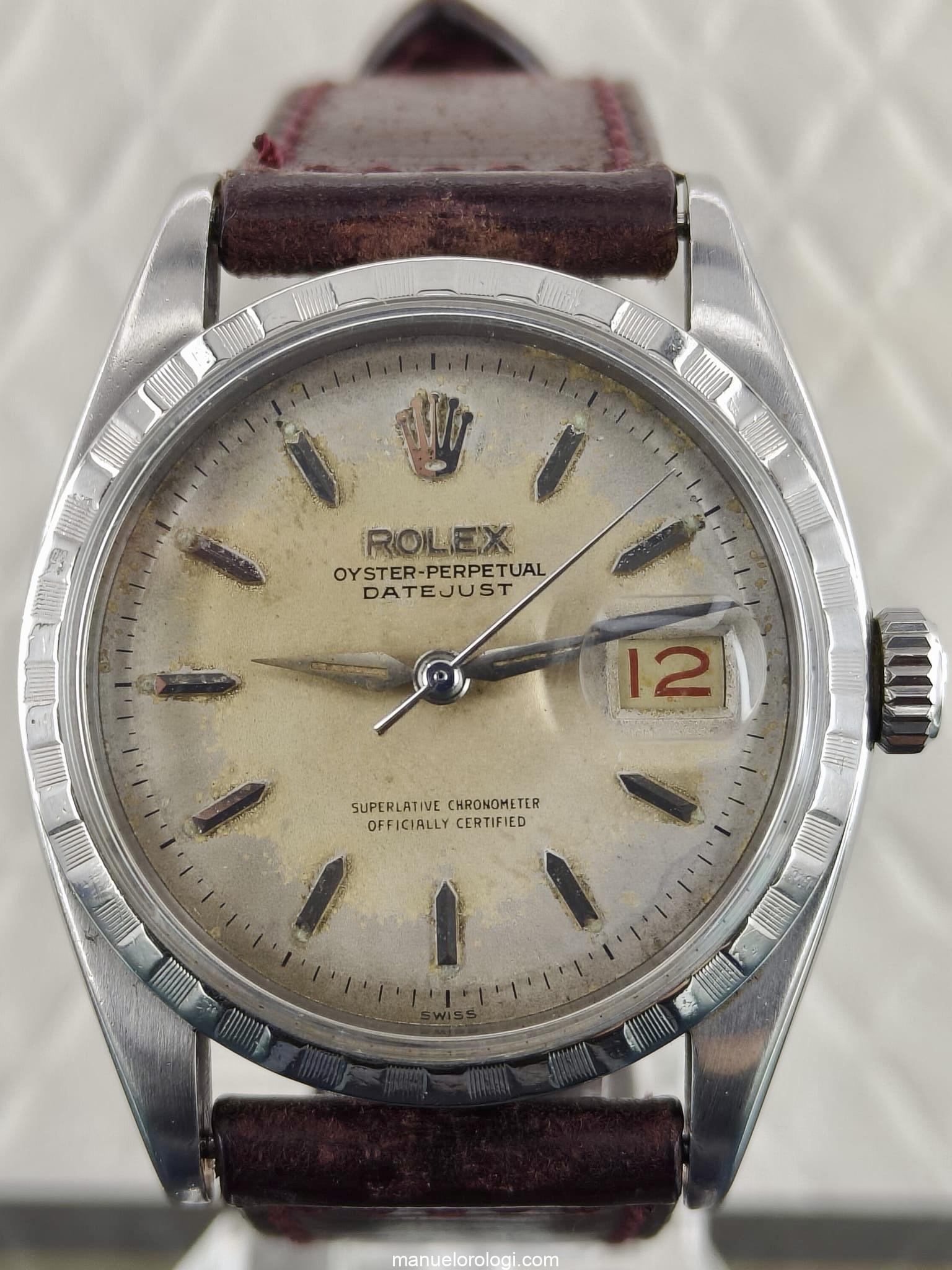 Rolex Datejust 36 quadrante 'Roulette' color crema tropicale Ref. 6605 - immagine 7