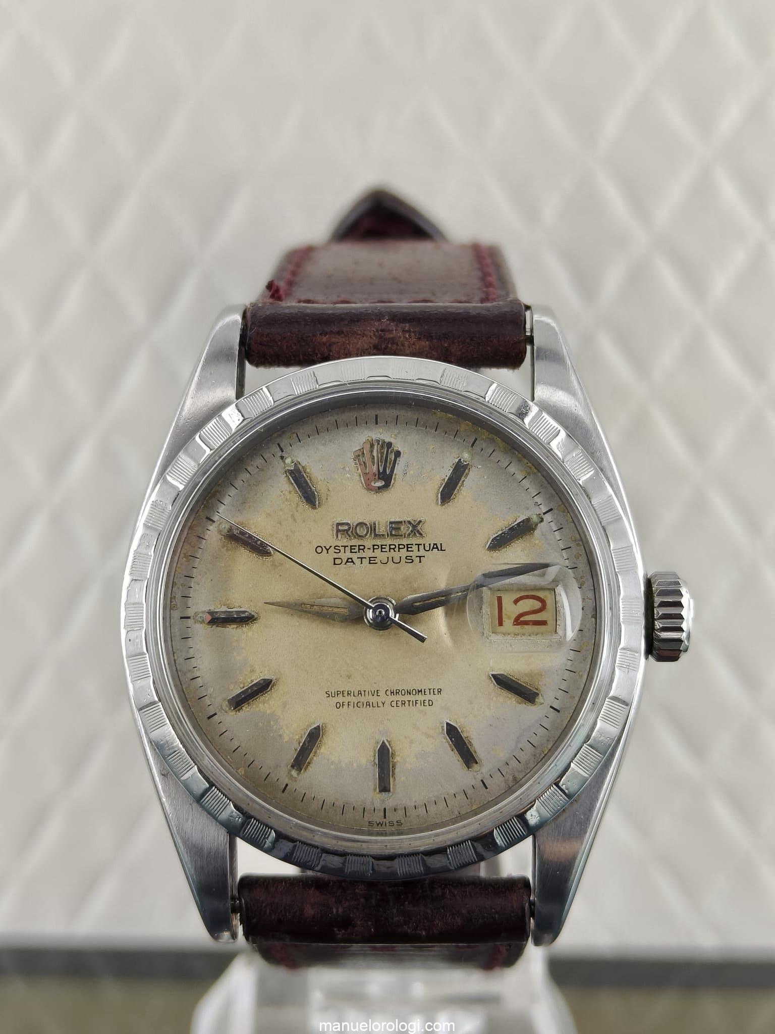 Rolex Datejust 36 quadrante 'Roulette' color crema tropicale Ref. 6605 - immagine 18