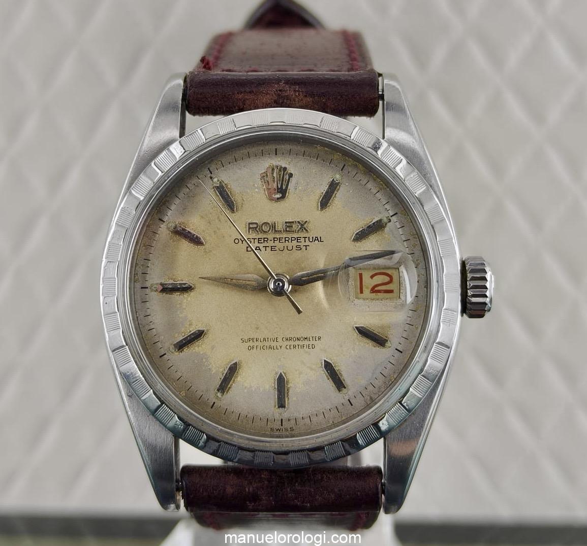 Rolex Datejust 36 quadrante 'Roulette' color crema tropicale Ref. 6605 - immagine 20