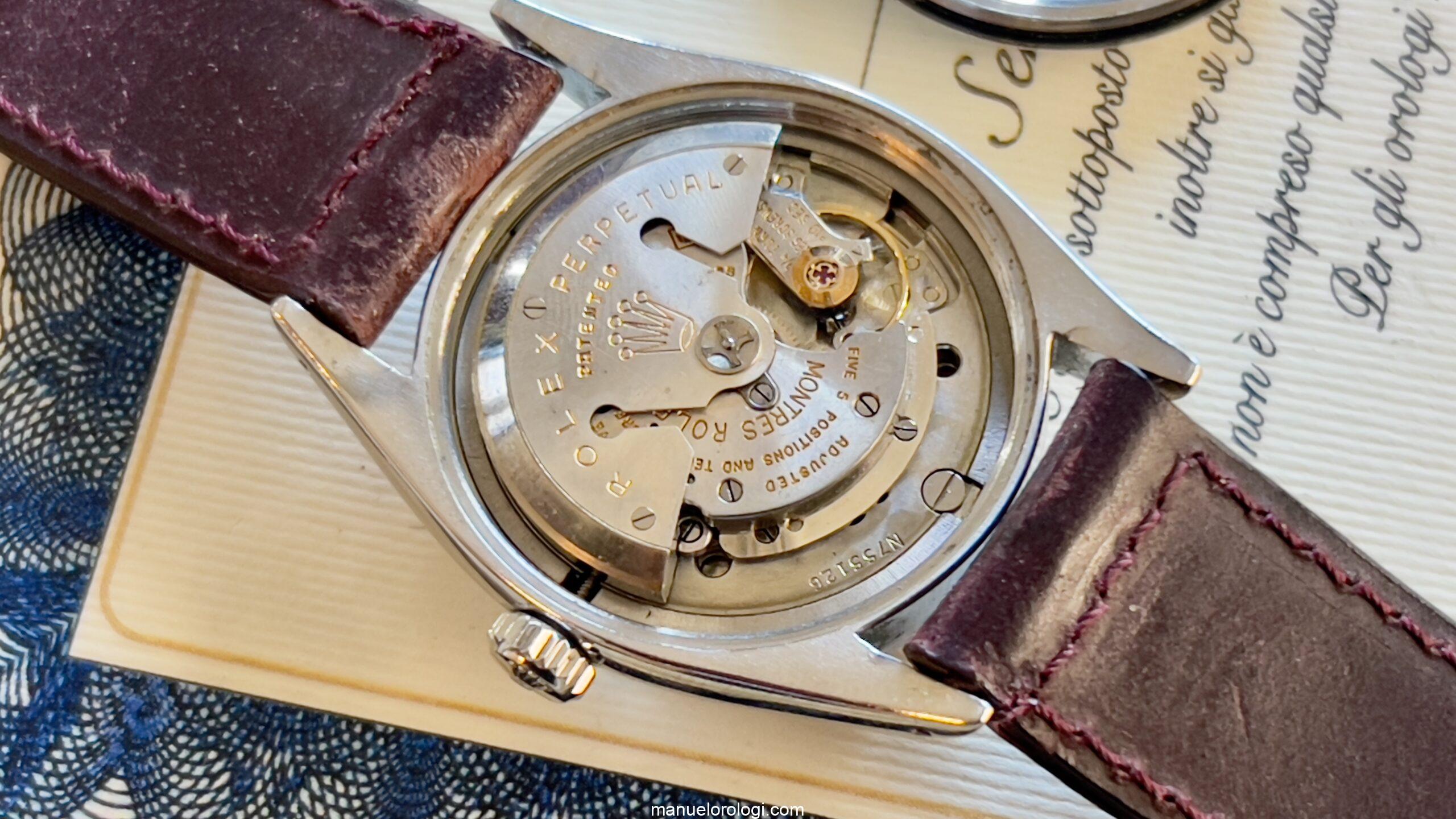 Rolex Datejust 36 quadrante 'Roulette' color crema tropicale Ref. 6605 - immagine 26