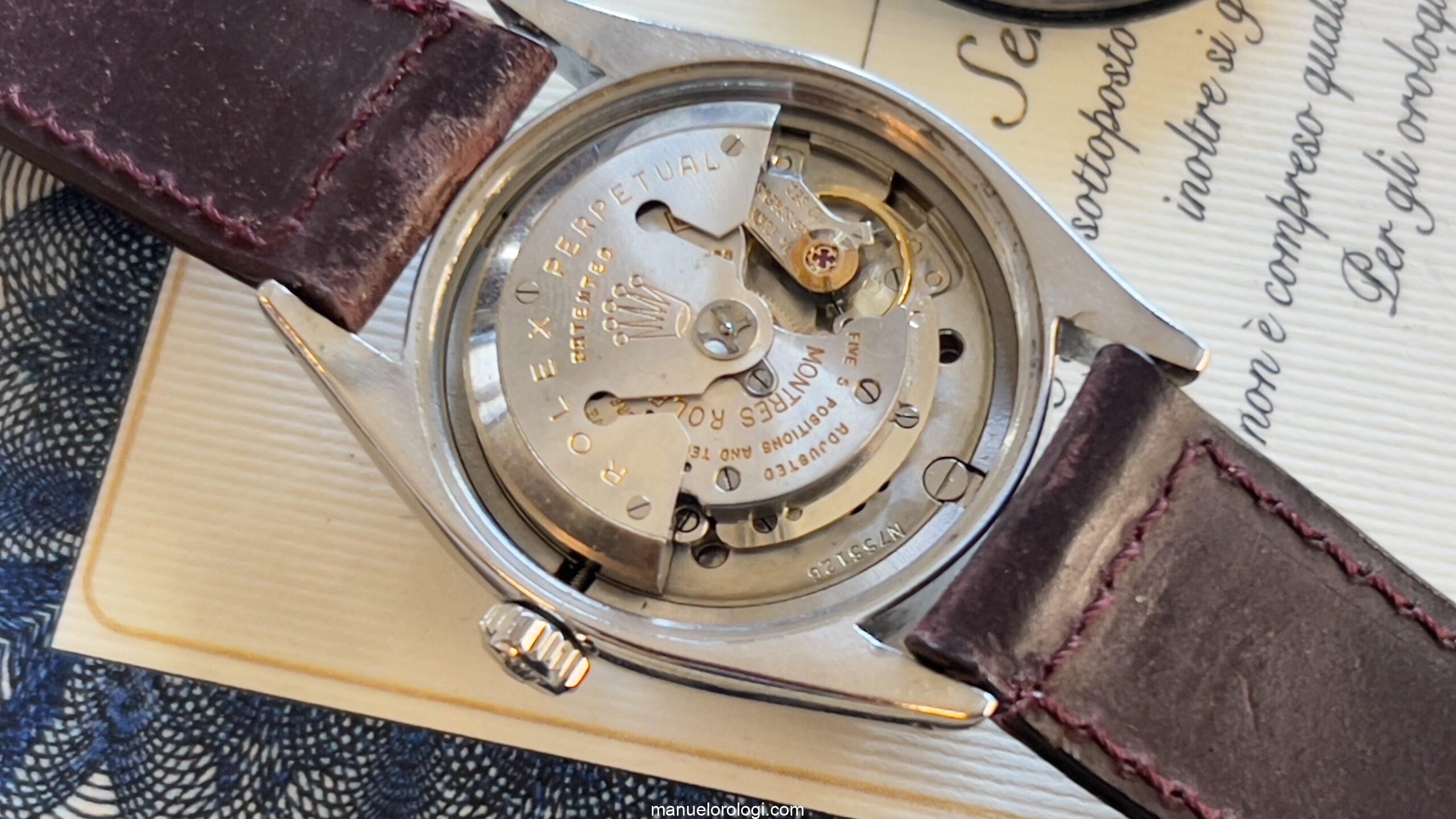 Rolex Datejust 36 quadrante 'Roulette' color crema tropicale Ref. 6605 - immagine 27