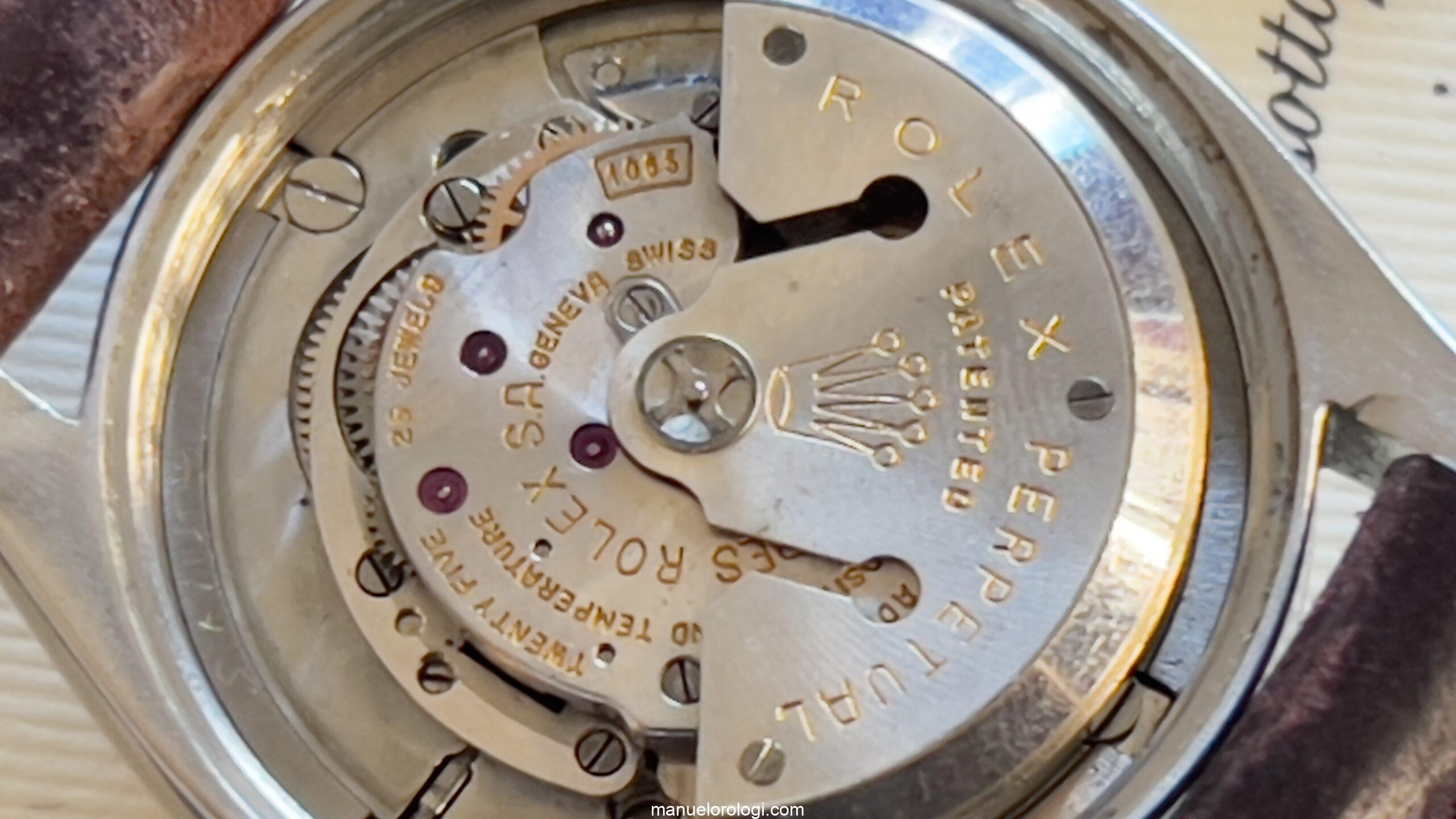 Rolex Datejust 36 quadrante 'Roulette' color crema tropicale Ref. 6605 - immagine 36
