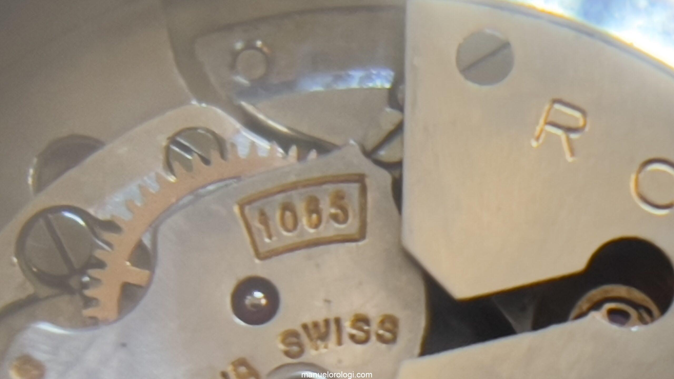 Rolex Datejust 36 quadrante 'Roulette' color crema tropicale Ref. 6605 - immagine 3