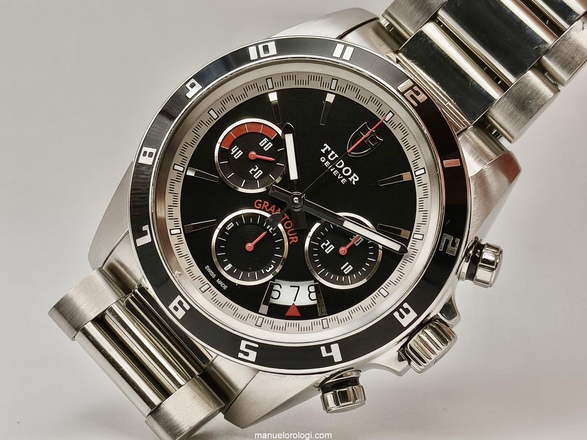 Tudor Grantour Chrono Chronograph 20530 20530N LC537 - immagine 10