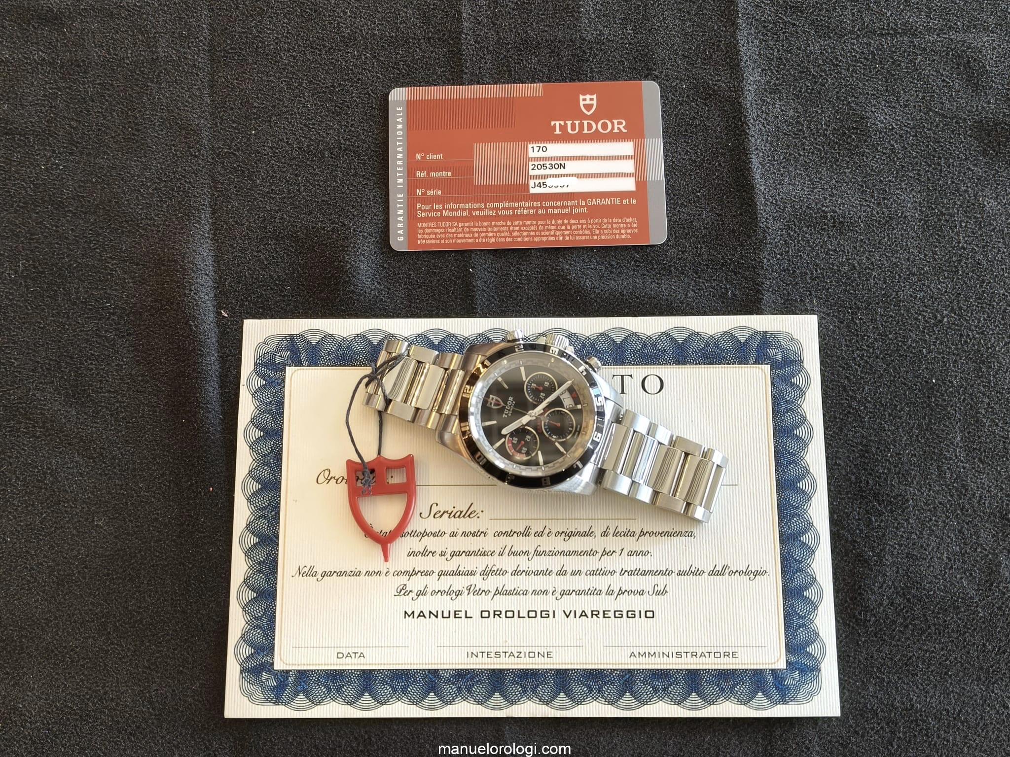 Tudor Grantour Chrono Chronograph 20530 20530N LC537 - immagine 24
