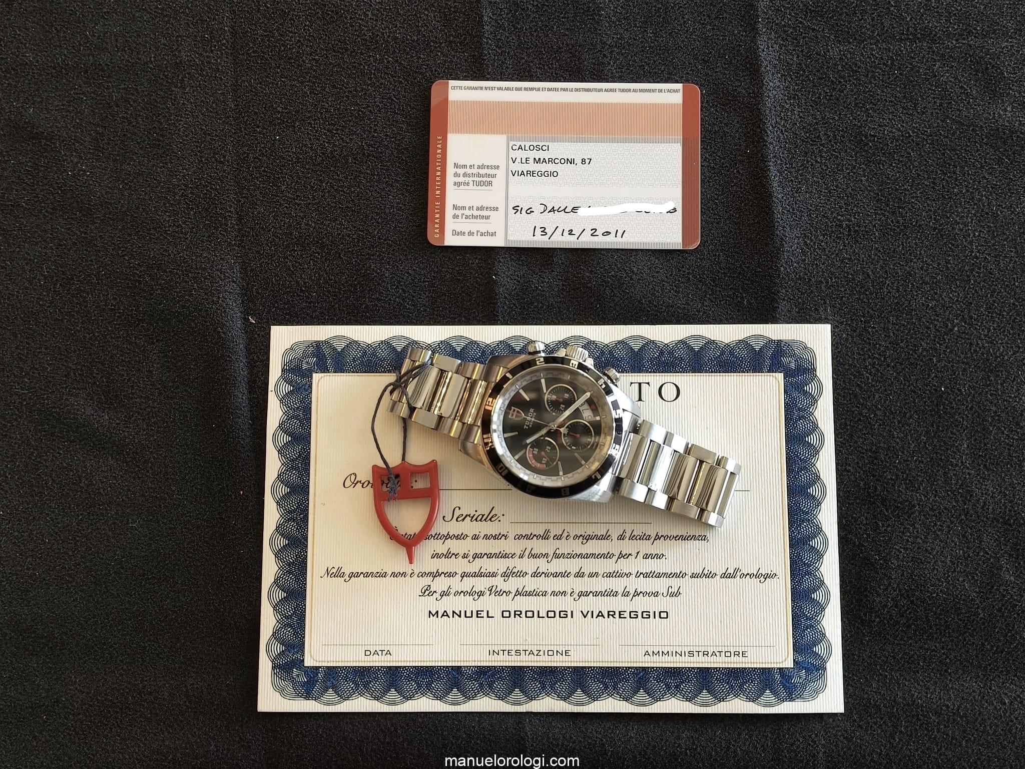 Tudor Grantour Chrono Chronograph 20530 20530N LC537 - immagine 37