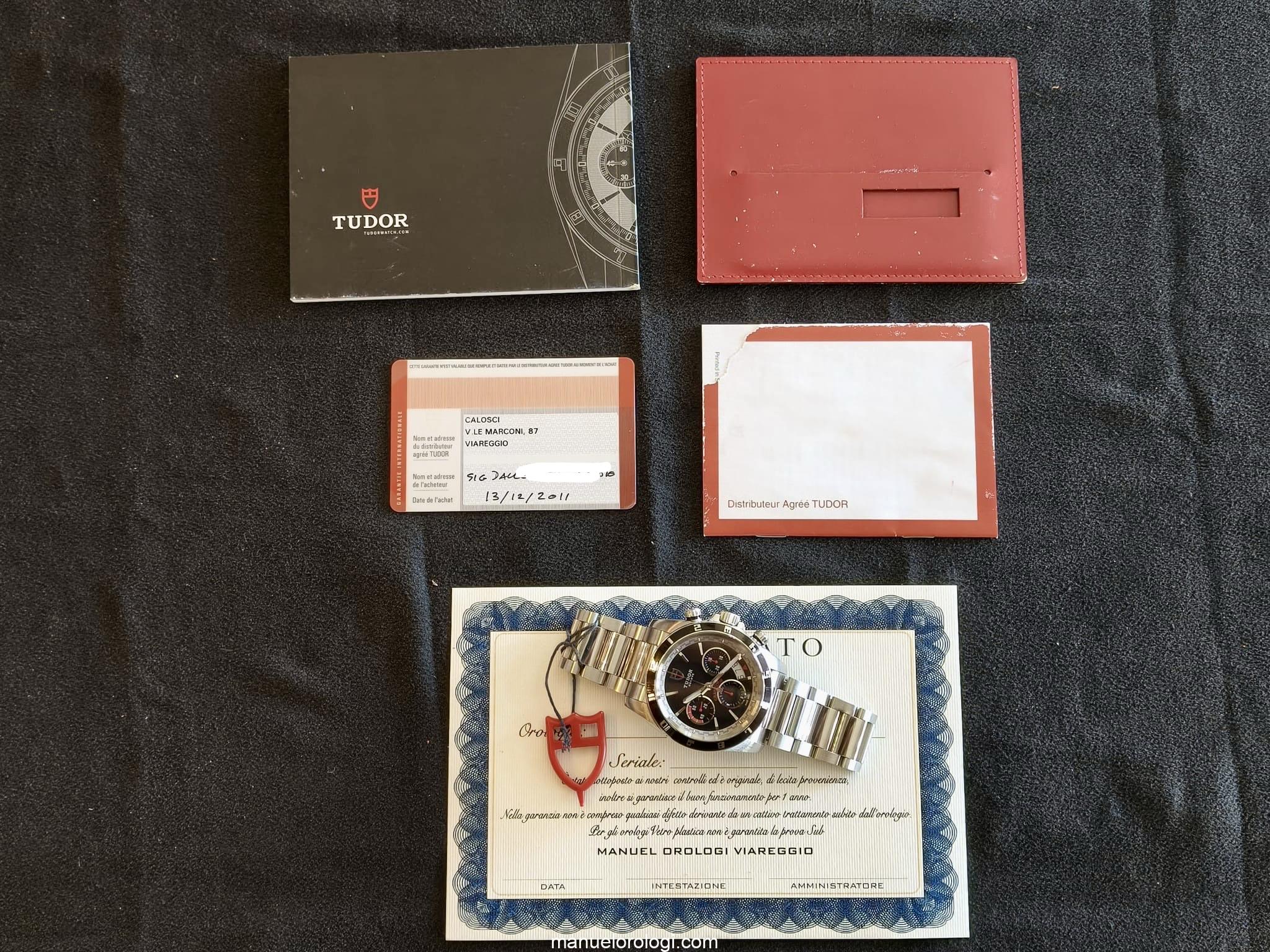 Tudor Grantour Chrono Chronograph 20530 20530N LC537 - immagine 25