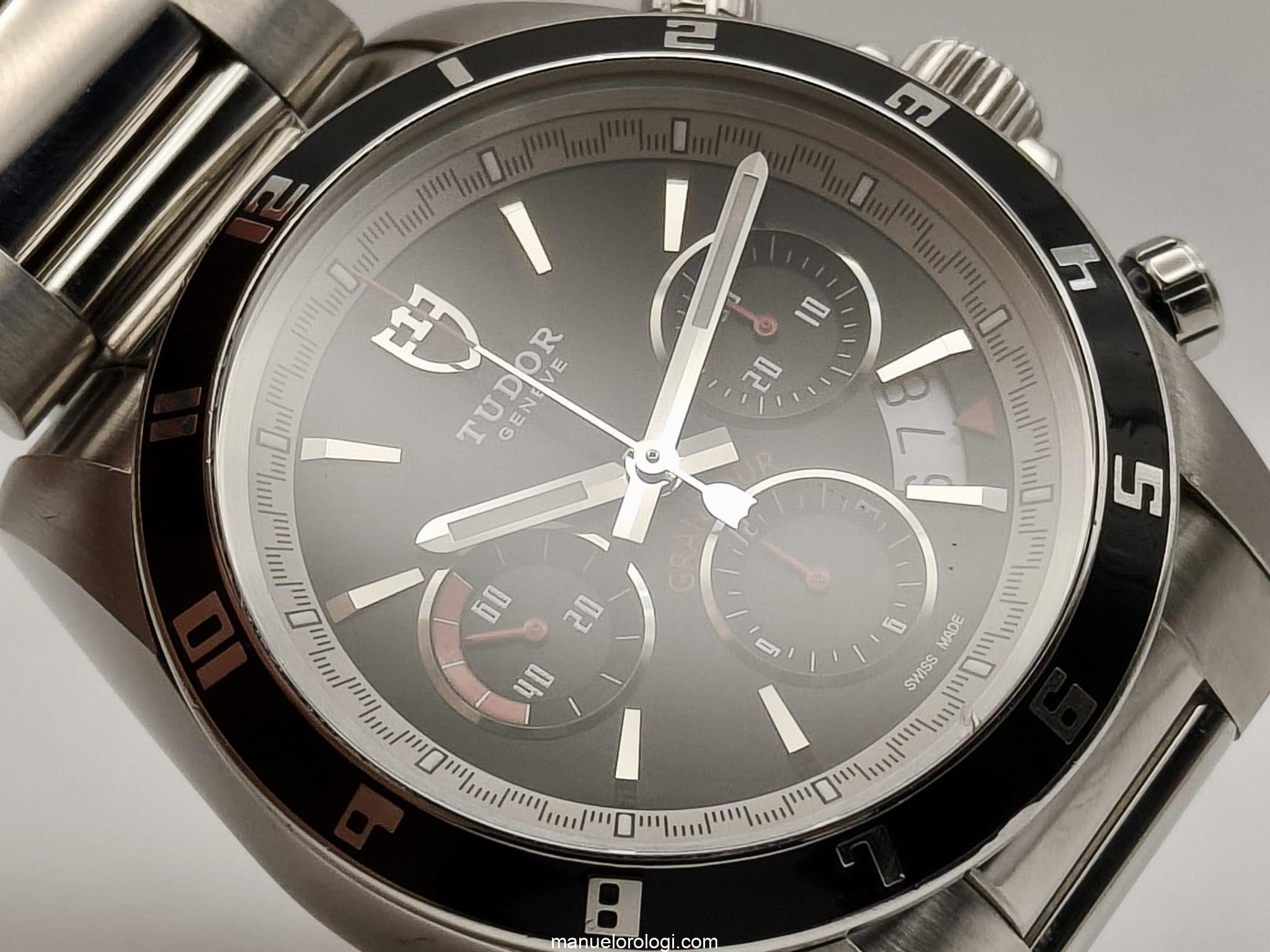 Tudor Grantour Chrono Chronograph 20530 20530N LC537 - immagine 3