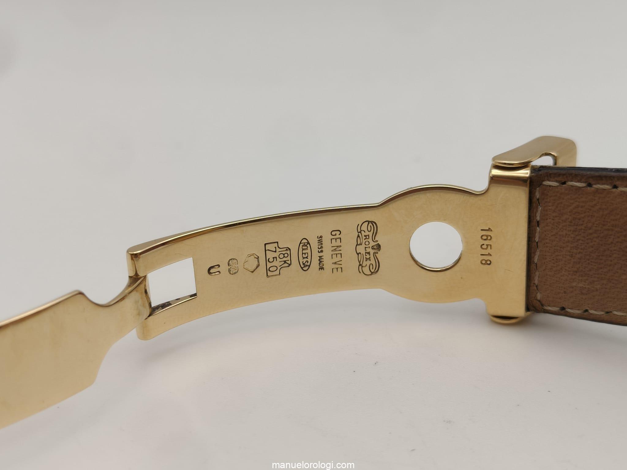 Rolex Daytona "Zenith Movement" Yellow Gold White Arabic Dial 16518 Usato (Ottimo) | Anno di produzione 1998 | Con scatola originale | Con documenti originali - immagine 20
