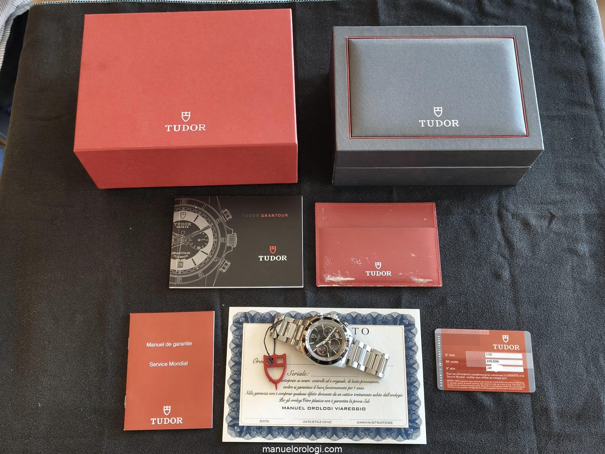 Tudor Grantour Chrono Chronograph 20530 20530N LC537 - immagine 22