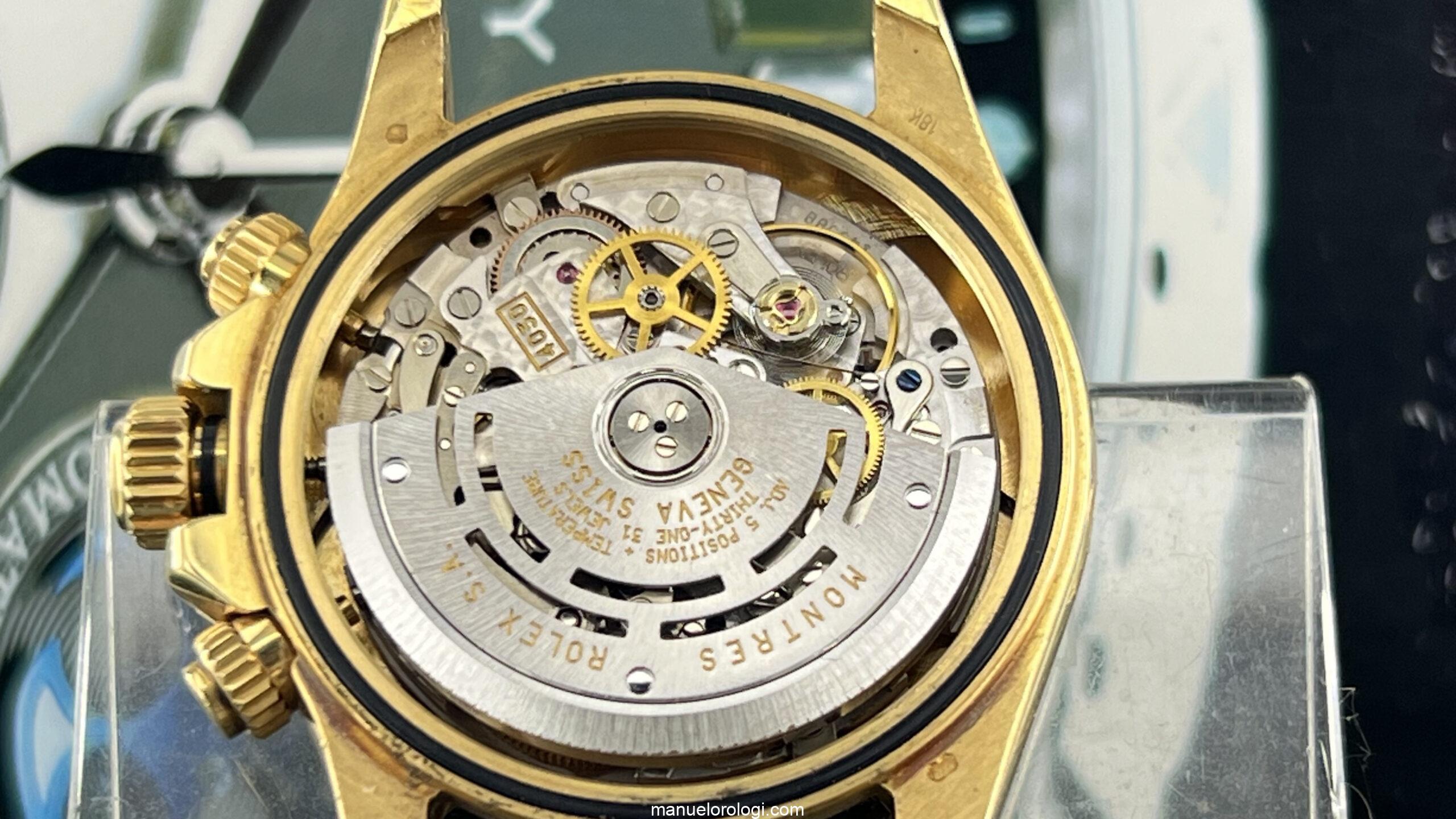 Rolex Daytona "Zenith Movement" Yellow Gold White Arabic Dial 16518 Usato (Ottimo) | Anno di produzione 1998 | Con scatola originale | Con documenti originali - immagine 42