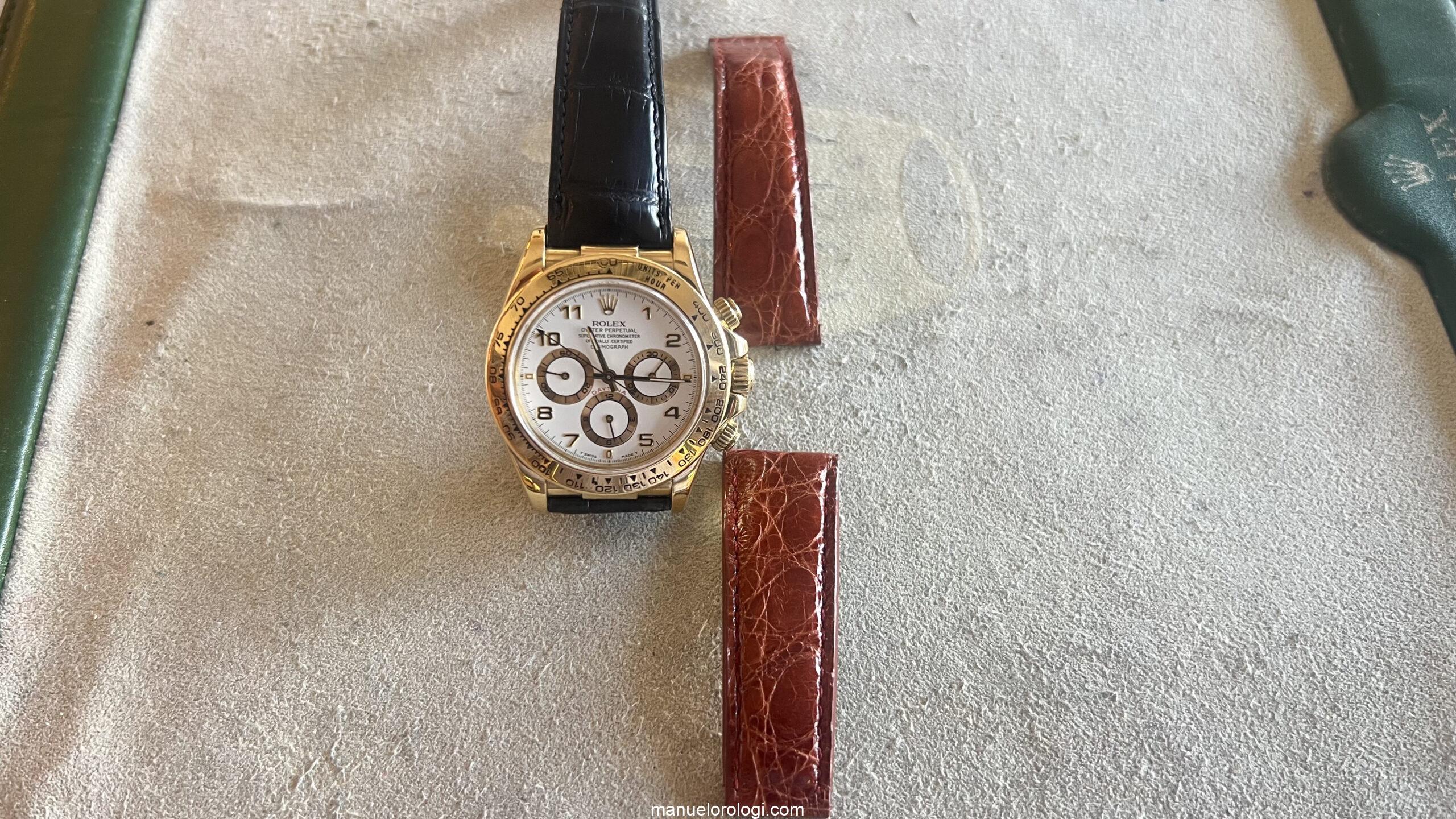 Rolex Daytona "Zenith Movement" Yellow Gold White Arabic Dial 16518 Usato (Ottimo) | Anno di produzione 1998 | Con scatola originale | Con documenti originali - immagine 24