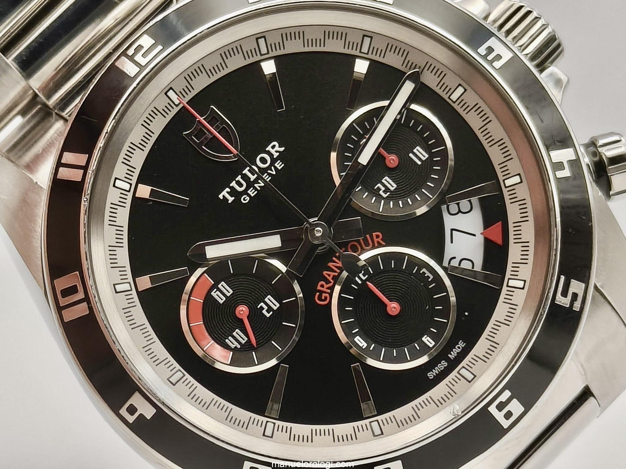 Tudor Grantour Chrono Chronograph 20530 20530N LC537 - immagine 11