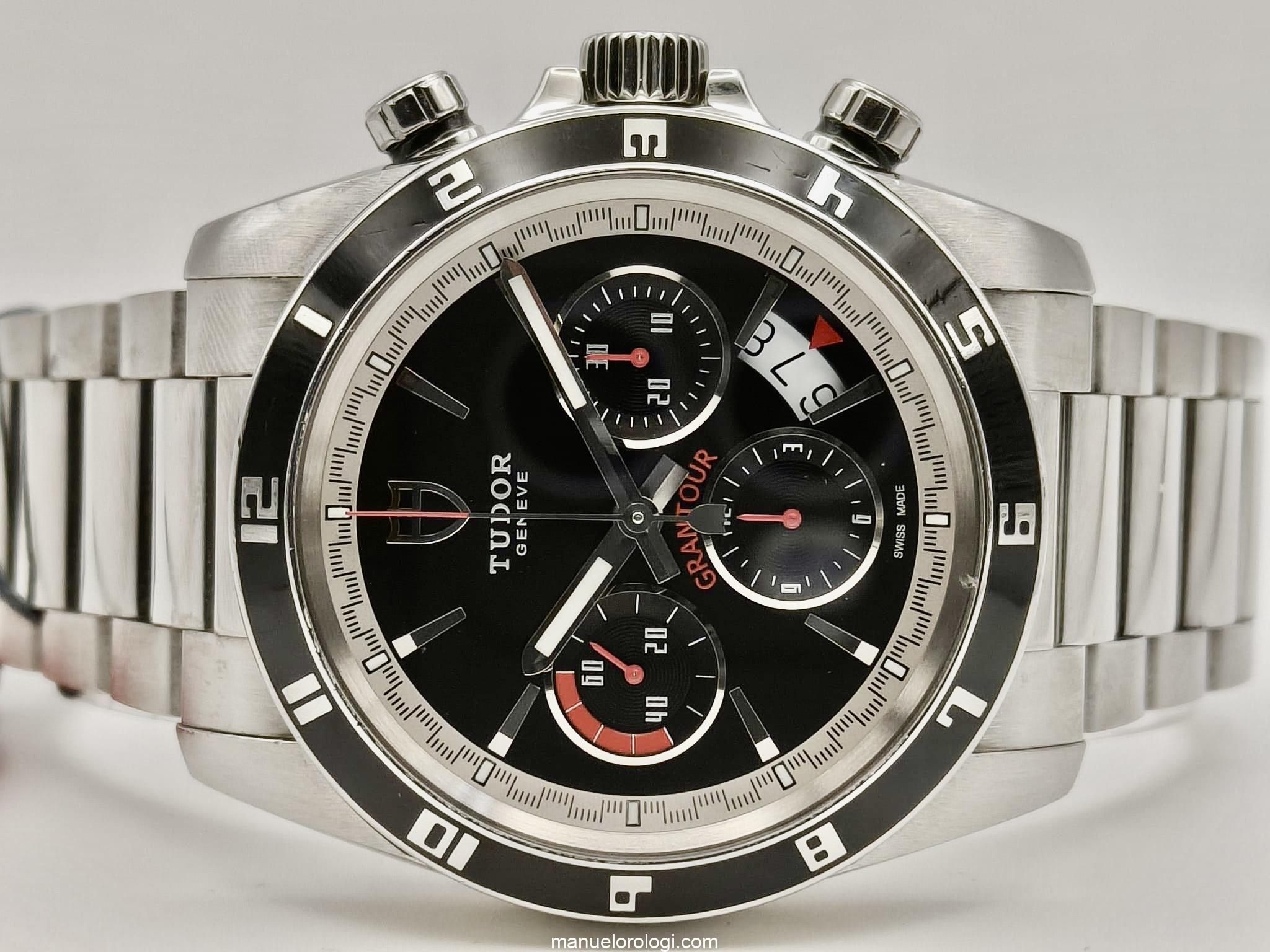 Tudor Grantour Chrono Chronograph 20530 20530N LC537 - immagine 2