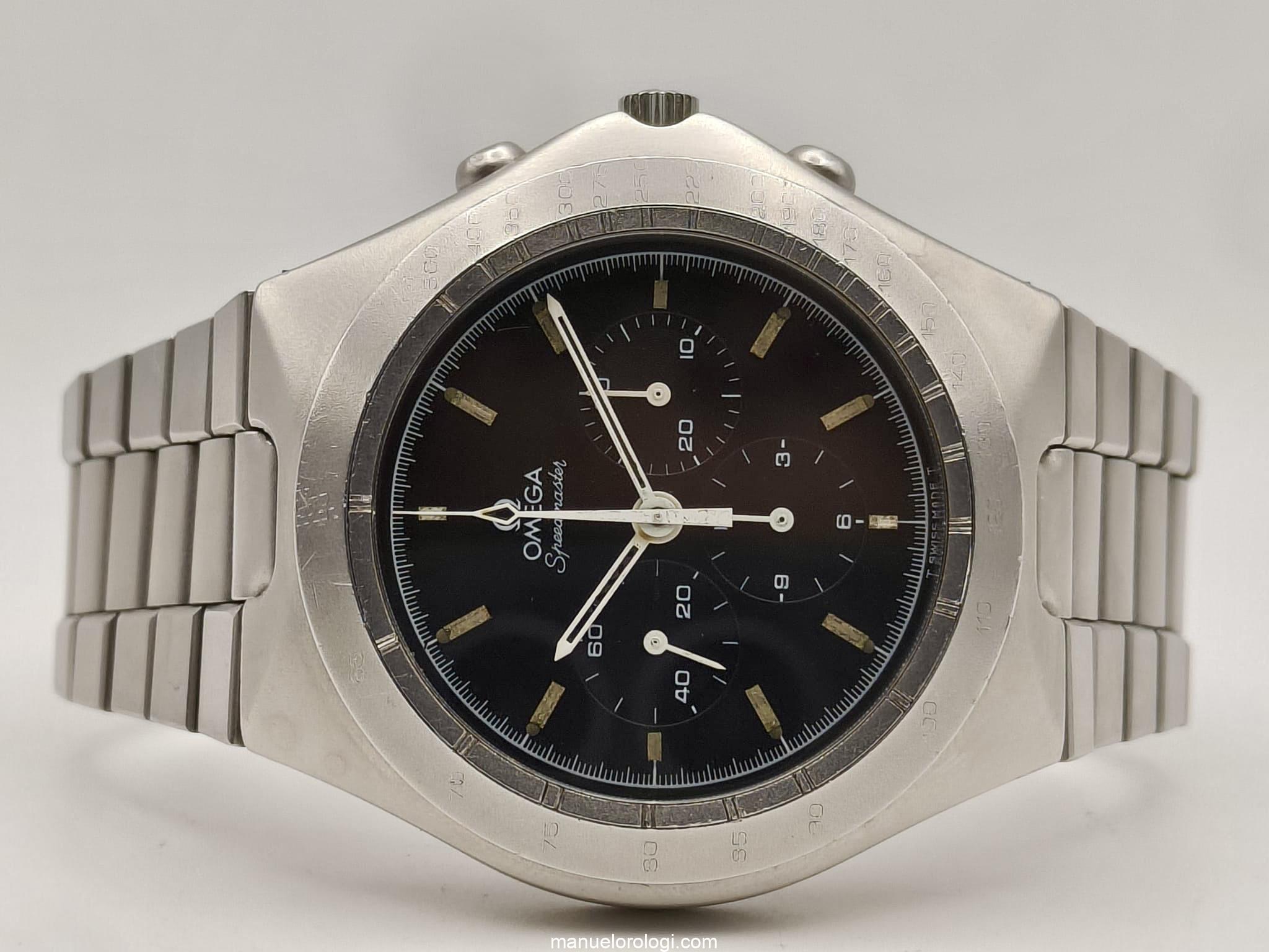 Omega Speedmaster Teutonic 345.0803 Papiere vintage Chronograph 1983 Cal. 861 Usato (Buono) | Anno di produzione 1983 | Senza scatola originale | senza documenti originali - immagine 15