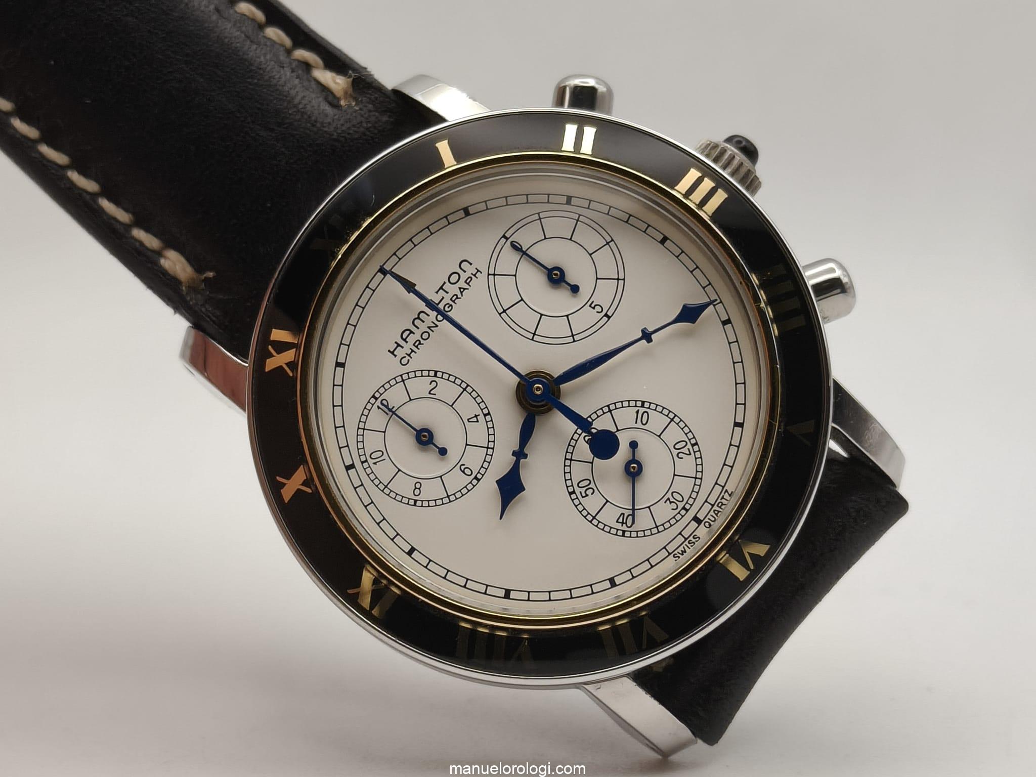 Hamilton Lancaster Rock Condizione:Come nuovo e mai indossato Anno di produzione 1990 (circa) | scatola originale | Senza documenti originali - immagine 10